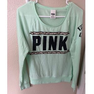 PINK logo long sleeve